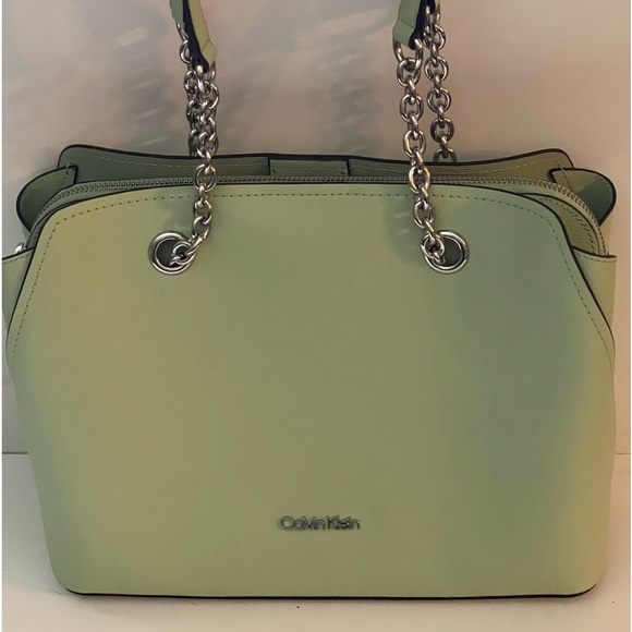 Calvin Klein Hailey Micro Pebble Triple Compartment  Crossbody - Picture 4 of 8